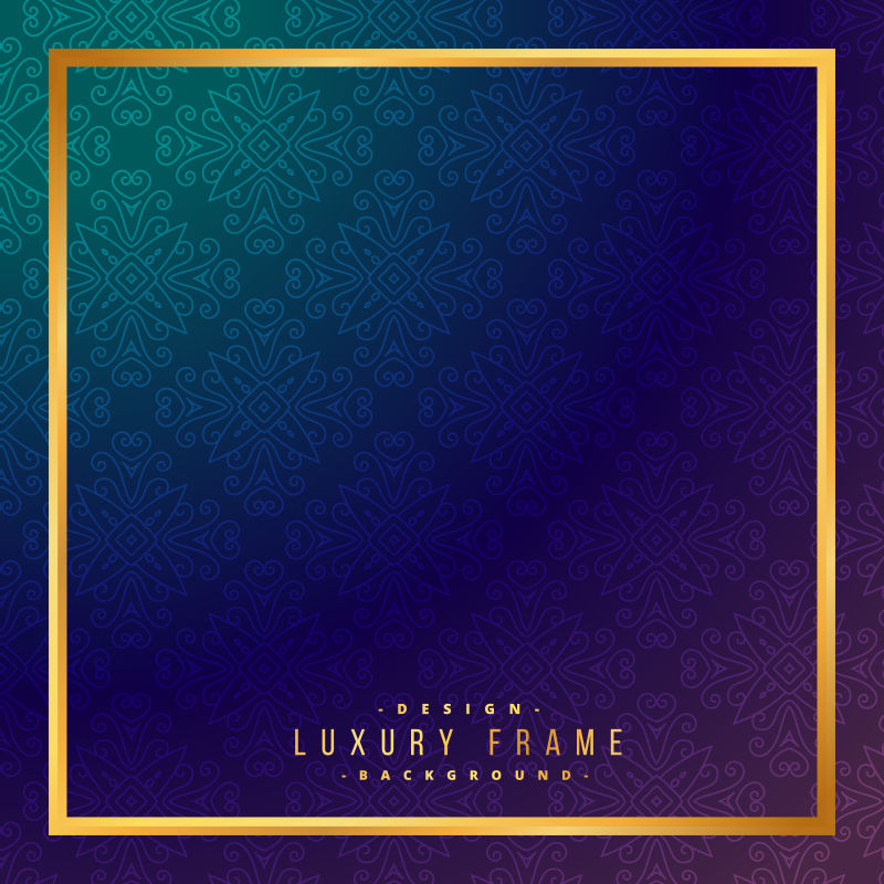 矢量奢华金色背景插图