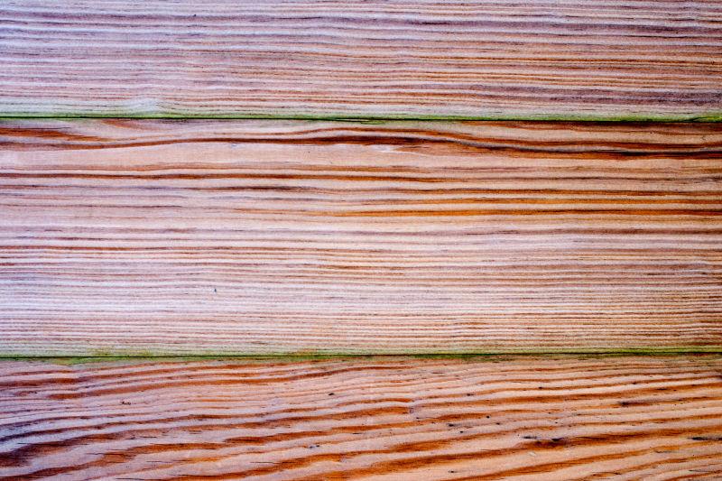 棕色木材带绿的纹理
