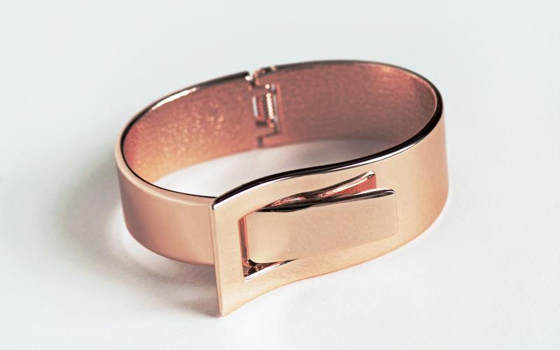 玫瑰金可膨胀手镯