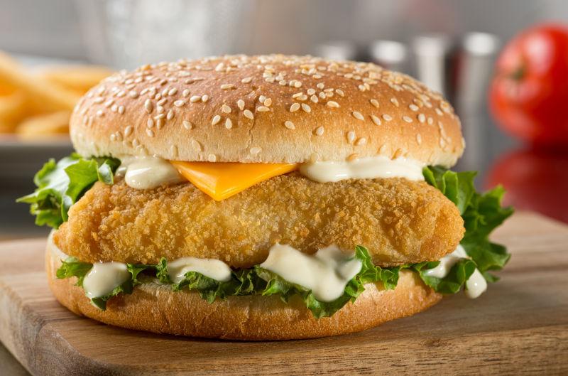 巨无霸鸡排汉堡