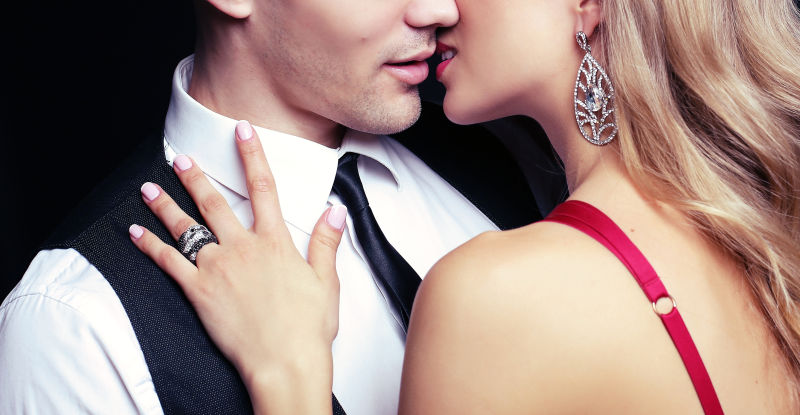 激情美丽的夫妇