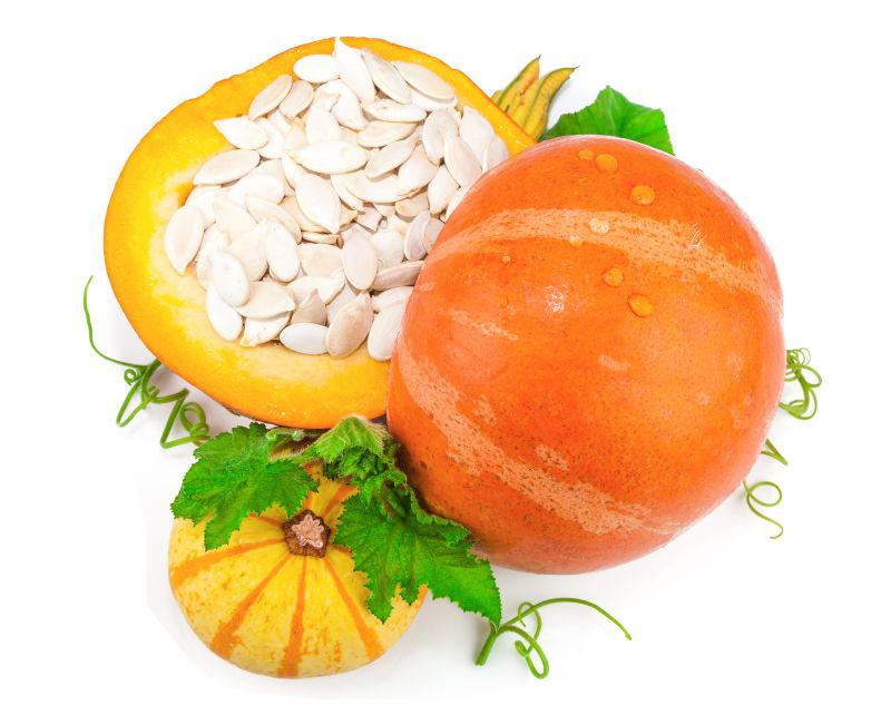 南瓜里的南瓜籽