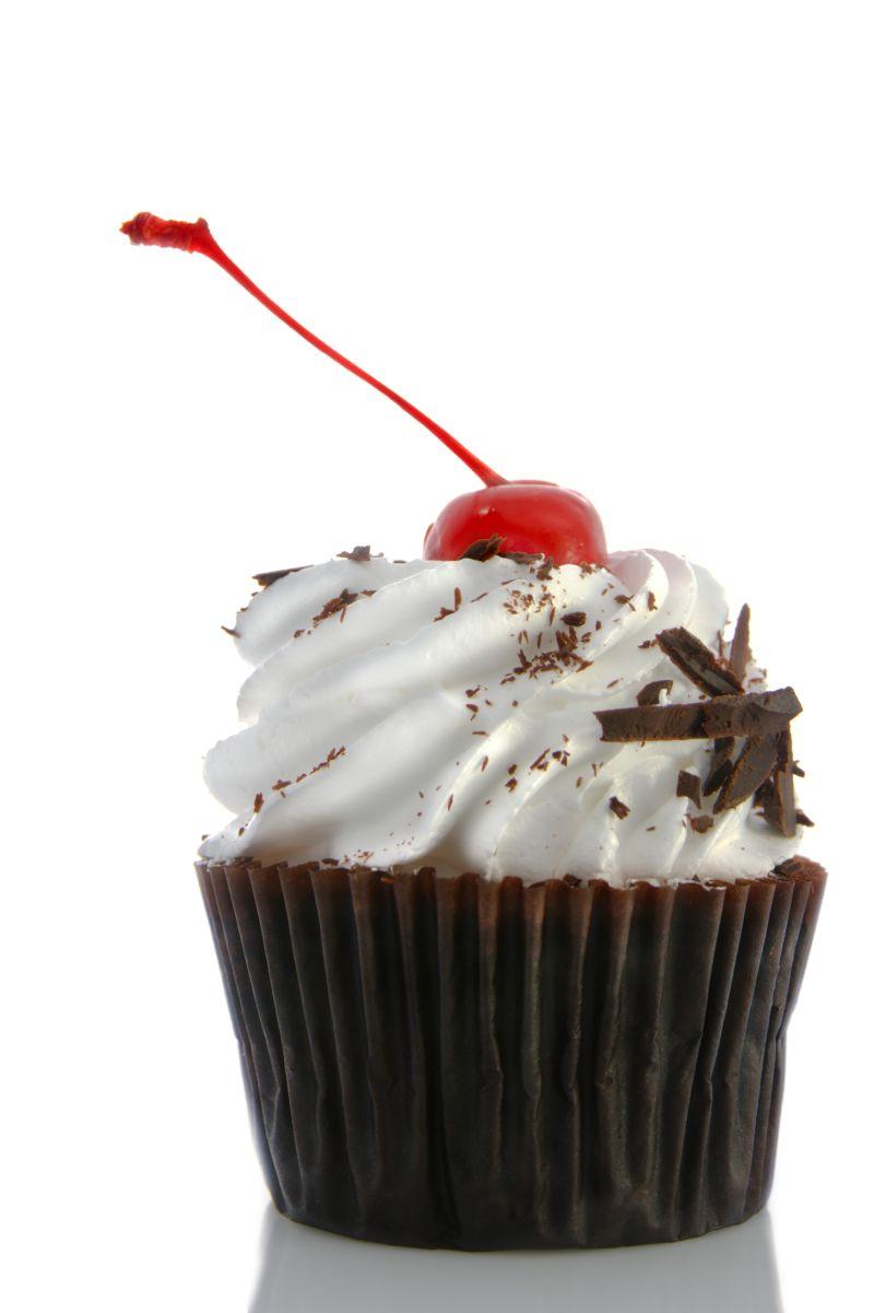 美味的黑森林蛋糕