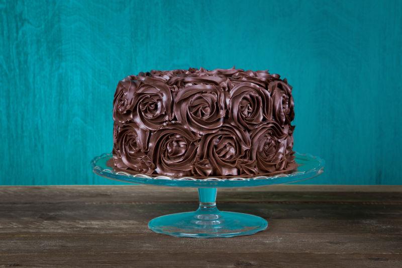 玫瑰巧克力蛋糕