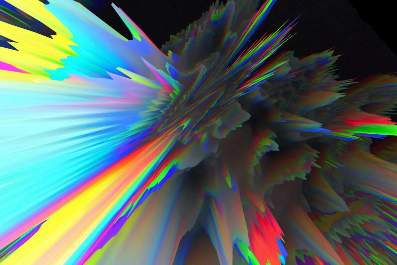 抽象多色的背景