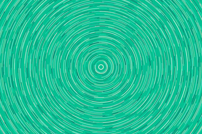 绿色圆圈图案抽象背景