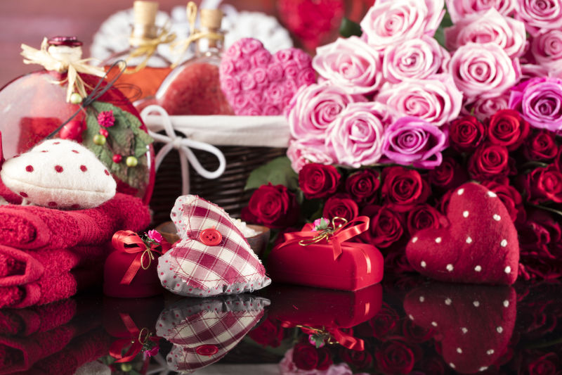 浪漫情人节主题背景