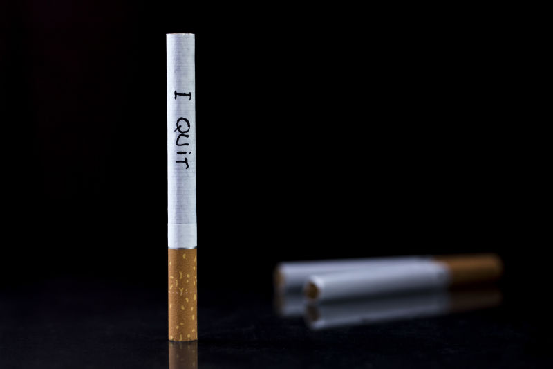 香烟上写上戒烟提示语