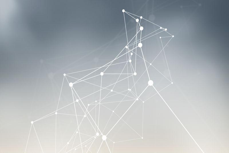 网状抽象模糊背景 