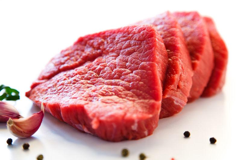 生鲜牛肉和花椒