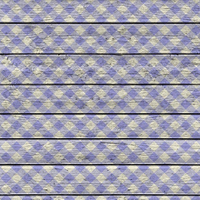 木制背景上的格子图案