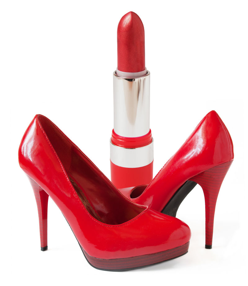 高跟鞋与口红
