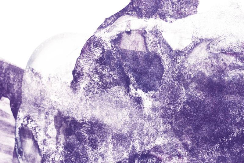 紫色水彩抽象纹理背景