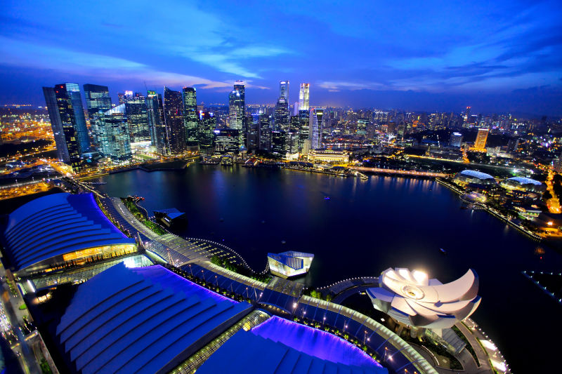 新加坡美丽夜城