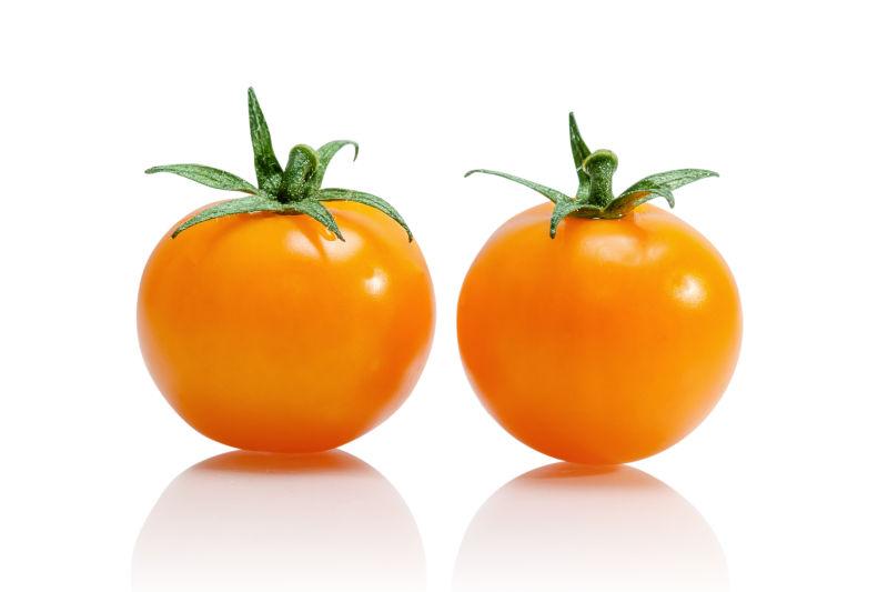 两个西红柿照片图片