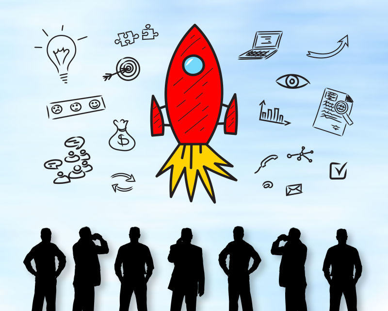 启动商业的概念