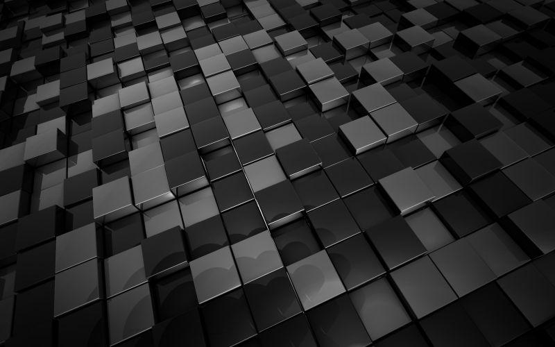 三维立方体背景