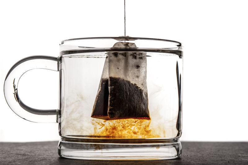水杯茶袋玻璃杯