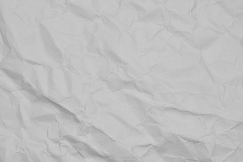 白色褶皱纸张背景