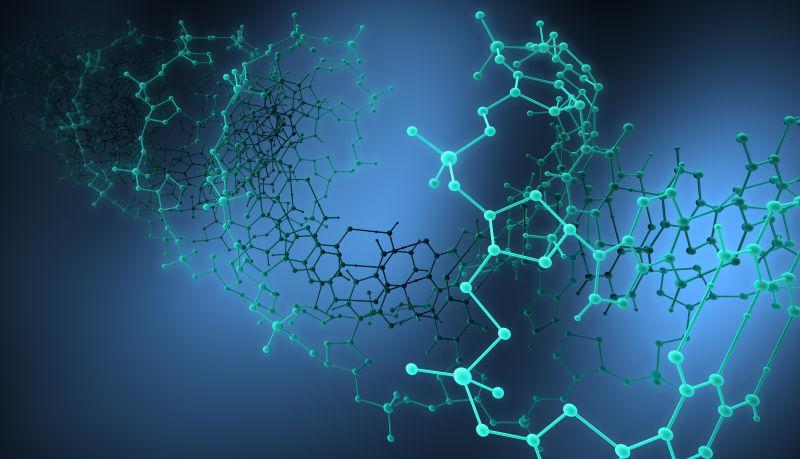 密密麻麻的DNA抽象纹理