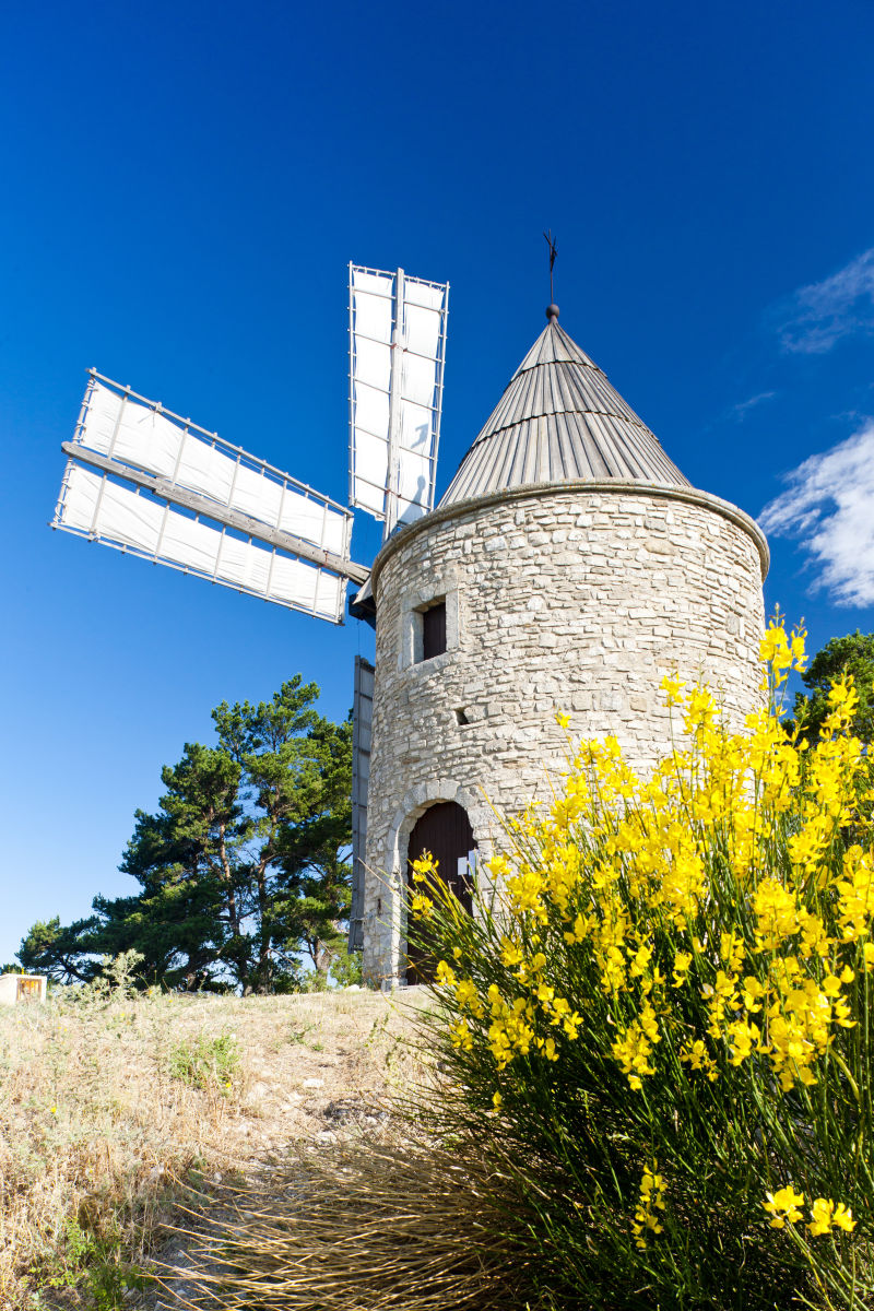 普罗旺斯蒙特福隆风车厂