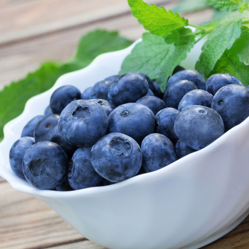 一碗蓝莓