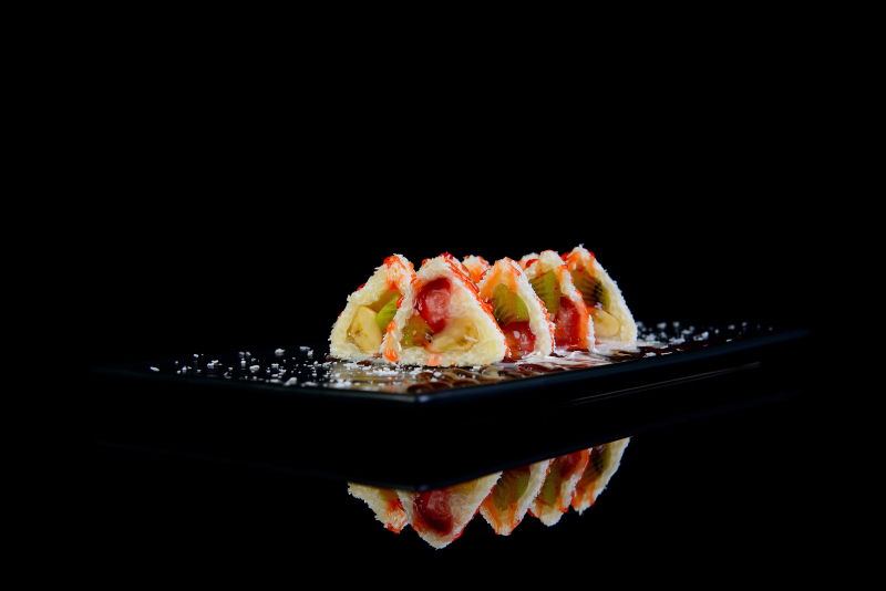 美味的三角形寿司