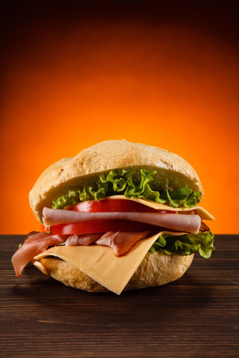 培根芝士汉堡包