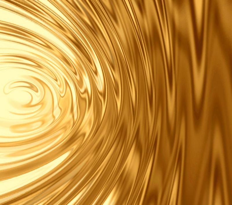 金色涟漪背景