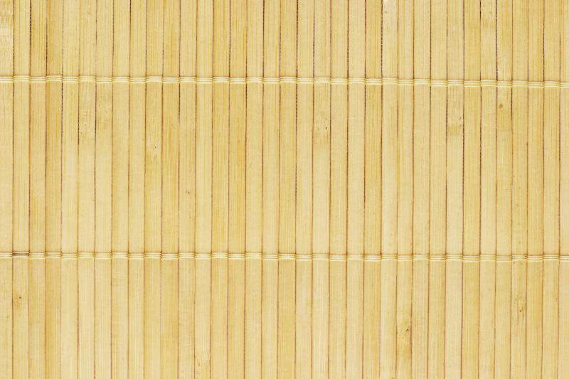 竹子编织凉席的背景