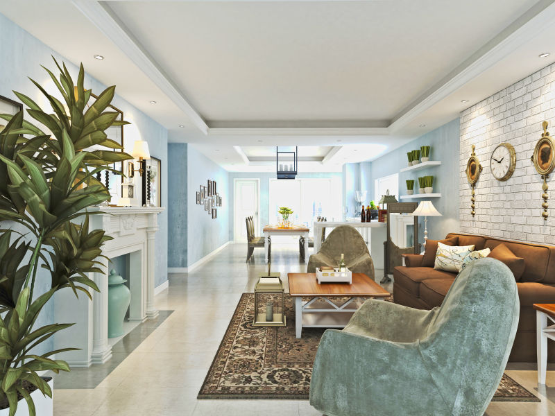 简约风格的现代客厅