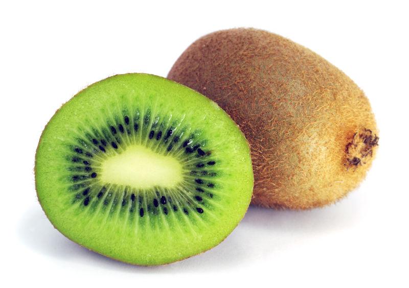 成熟的美味多汁猕猴桃