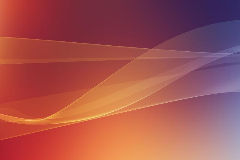 红色和橙色色调模糊背景