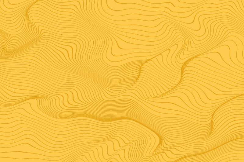黄色抽象线型背景