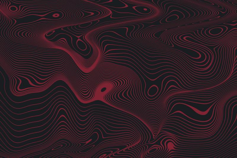 三维渲染抽象插图