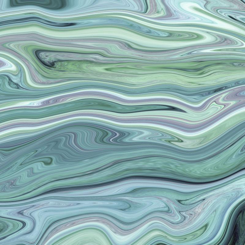 抽象的绿色大理石纹理