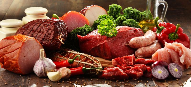 肉制品包括火腿香肠