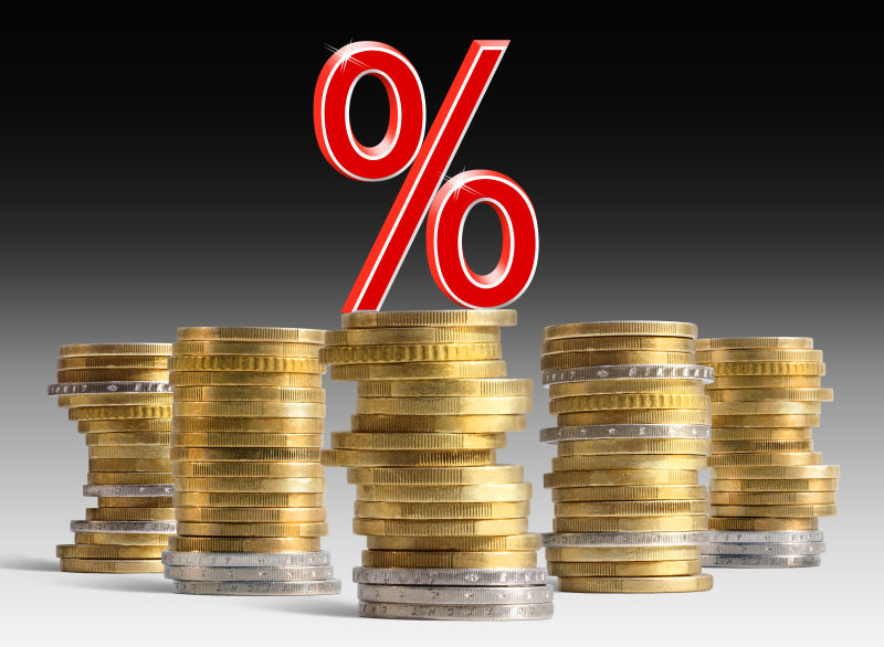 金银色钱币货币