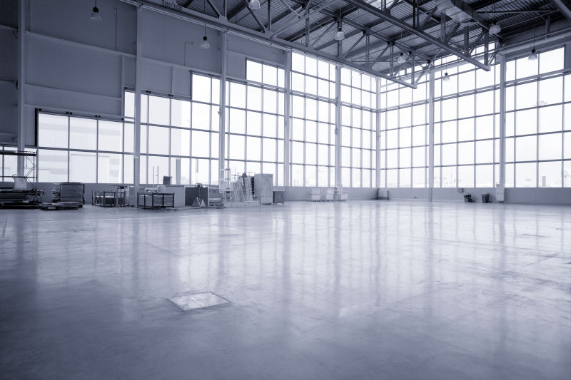 现代室内空旷工作场所