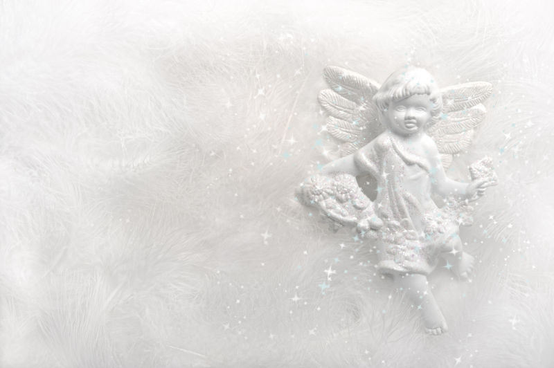 雪地上的天使