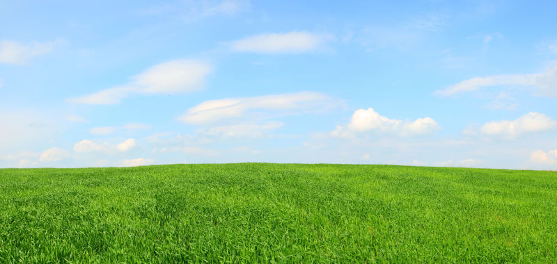 草地风景图片 蓝天下的绿草地素材 高清图片 摄影照片 寻图免费打包下载
