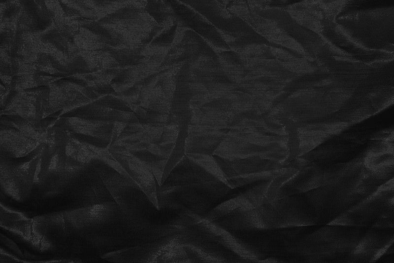 黑色褶皱的布料