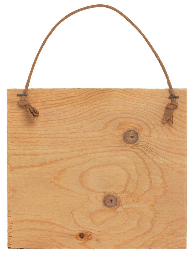 带着手把的木牌