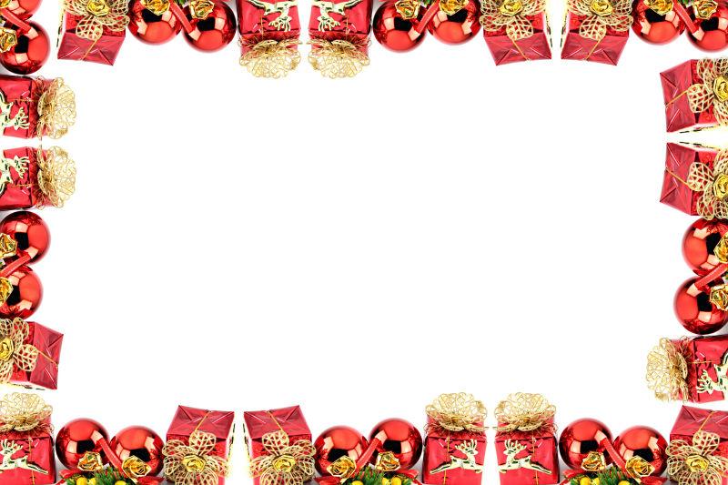 糖果盒子组成的相框