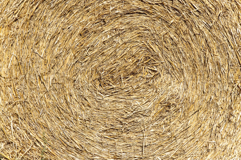 圆形干草捆