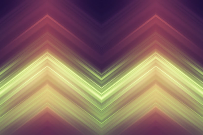 红色浅黄色波纹图形