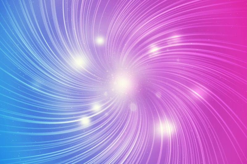 抽象多彩旋涡背景