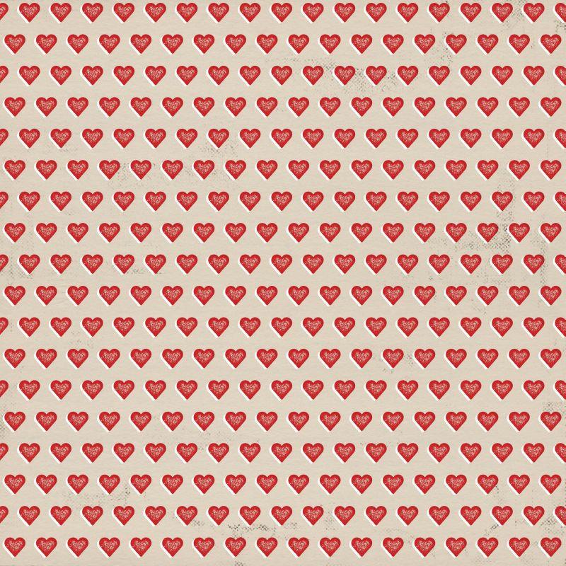 抽象爱心无缝背景