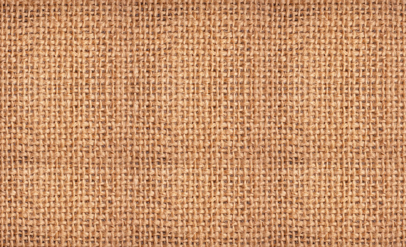粗糙的麻布材料