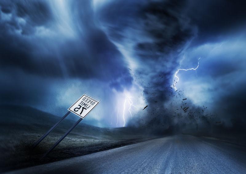 强力龙卷风带来的灾难